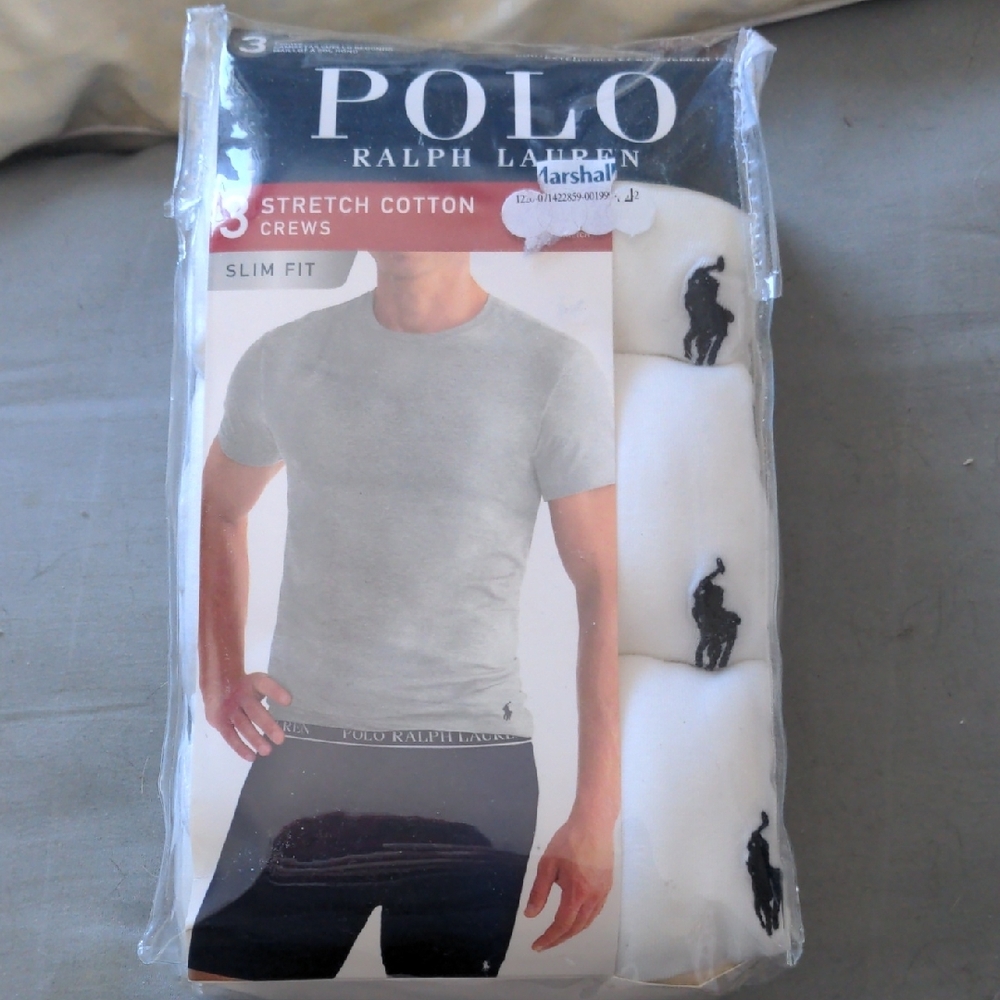 Polo Ralph Lauren Stretch Cotton Crew T-Shirts